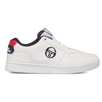 Sneakers bianche da uomo con dettagli traforati Sergio Tacchini Basket, Brand, SKU s322500199, Immagine 0